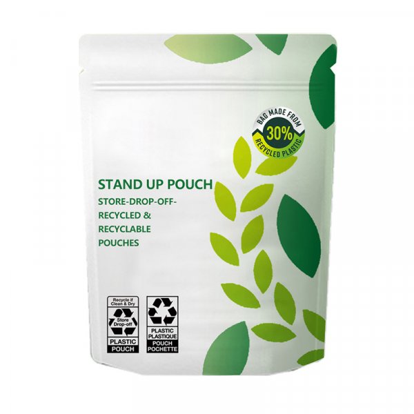 High strength laminated PE/PE Recyclable Stand Up Pouches