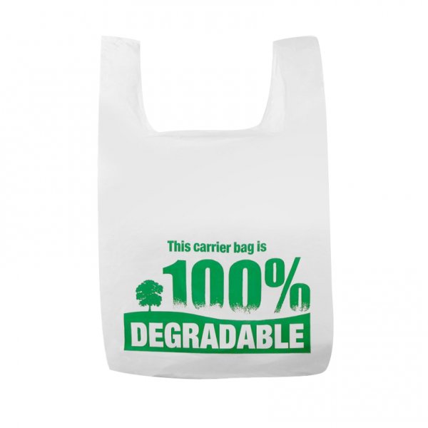 Eco Friendly Compostable D2W EPI Corn Starch 100% OXO Biodegradable Plastic Bag